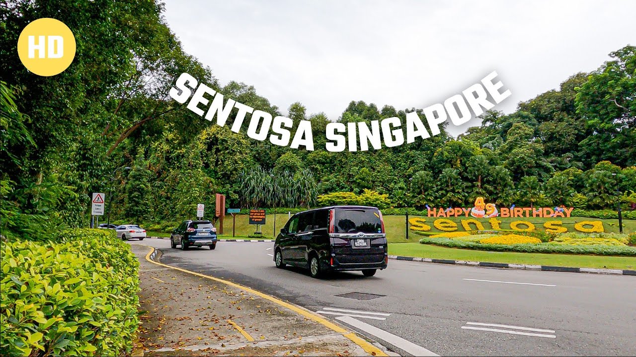 Cycling in Singapore Sentosa Island, Singapore