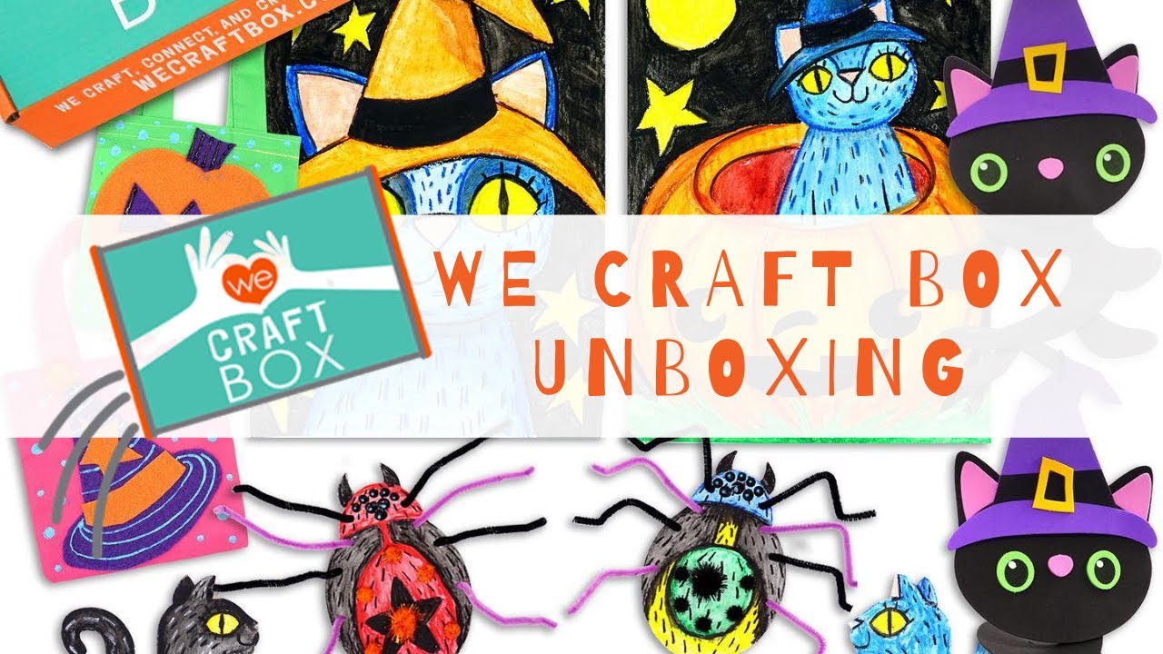 Homeschool Subscription: We Craft Box Unboxing - YouTube
