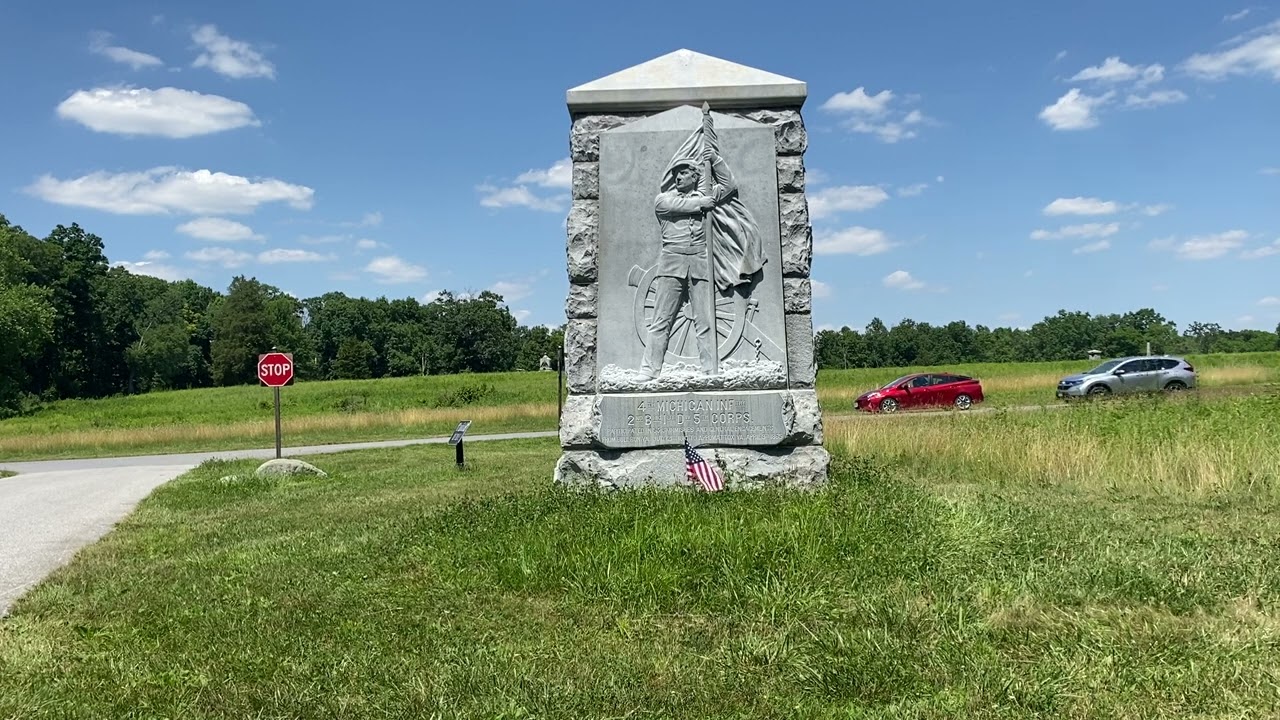 4th Michigan at Gettysburg