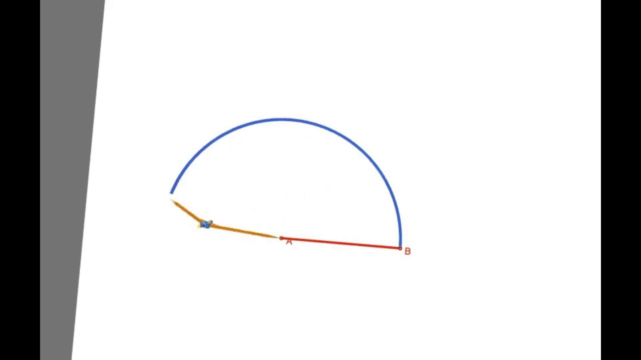 tangent at any point on a circle - YouTube