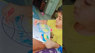 Sastika 💕 first colouring in book 📚📖📚🍼🐥🥇