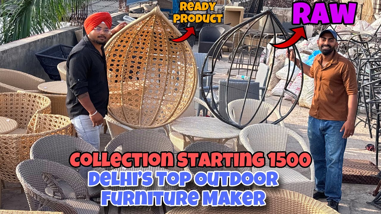 Delhi’s Top Outdoor Furniture Maker | Budget Jhula Collection You Must See! 