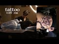 tattooing a chrysanthemum!!! // tattoo timelapse