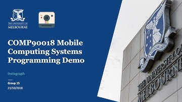 [Group 15] COMP90018 Project 2 Demo Video
