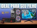 PC Gamer Varejão Informática Bom e Barato Completo Para Seu Filho em 2026!