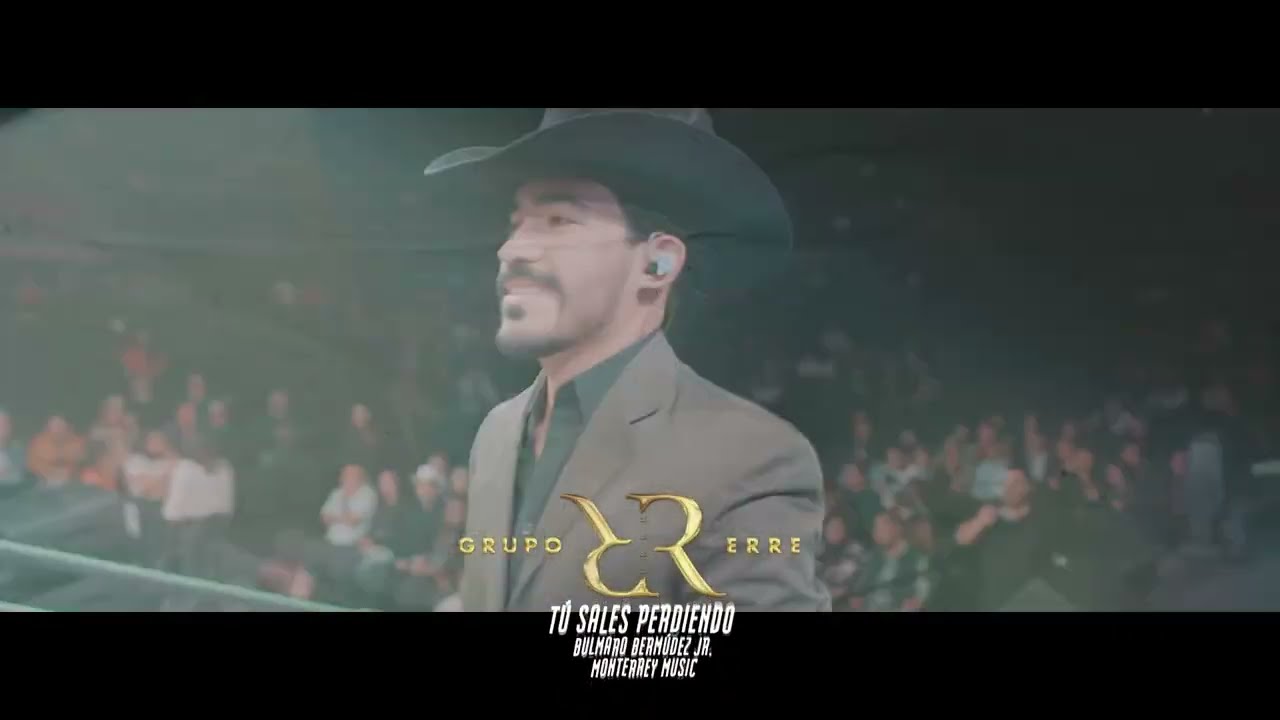 Tú Sales Perdiendo - Grupo Erre (Lyric Video)