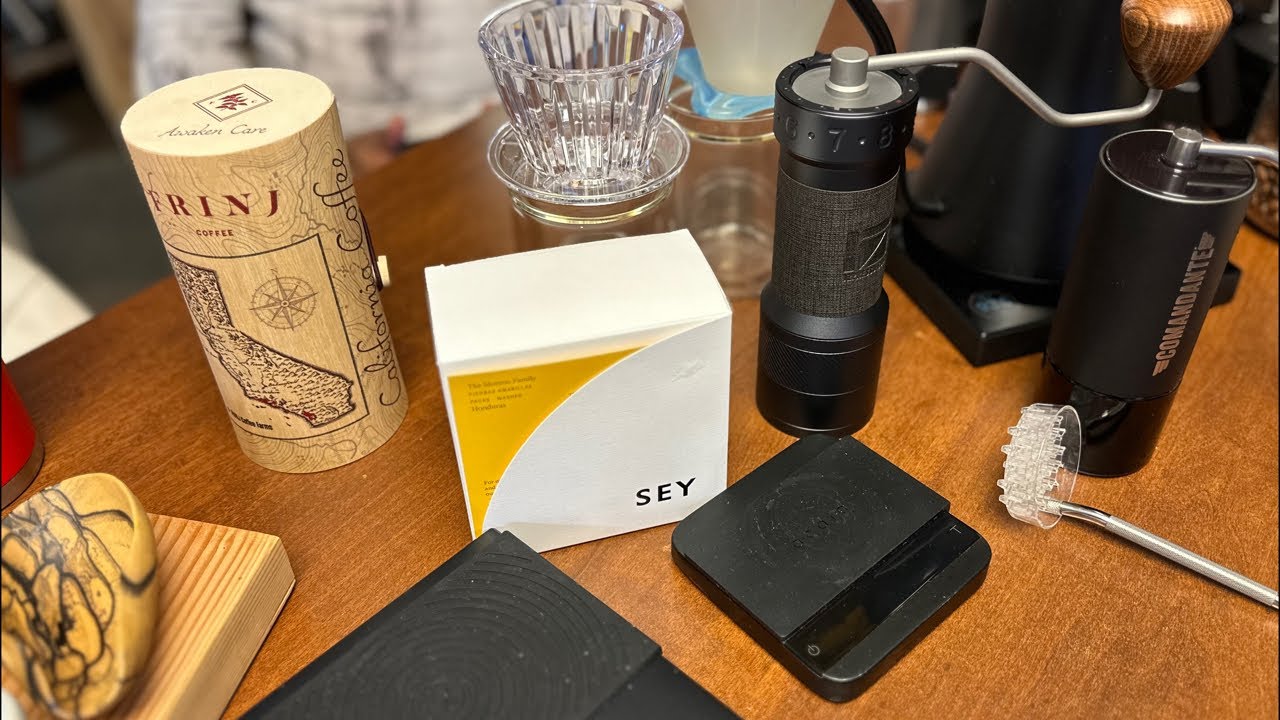 1ZPRESSO KPlus vs Comandante C40 vs. EK43S Coffee Grinders SEY Coffee