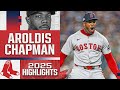 Aroldis Chapman won American League Reliever of the Year in a DOMINANT 2025 season with Boston! 💪