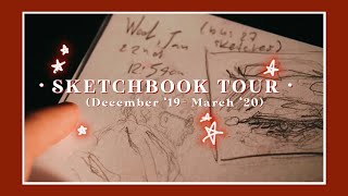 SKETCHBOOK TOUR! (dec-mar) 🌿 // sara //