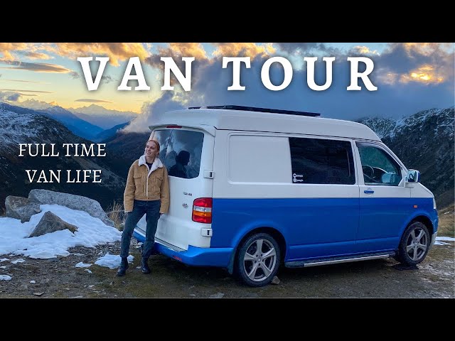 OFF-GRID VAN TOUR  Volkswagen T5 Campervan 