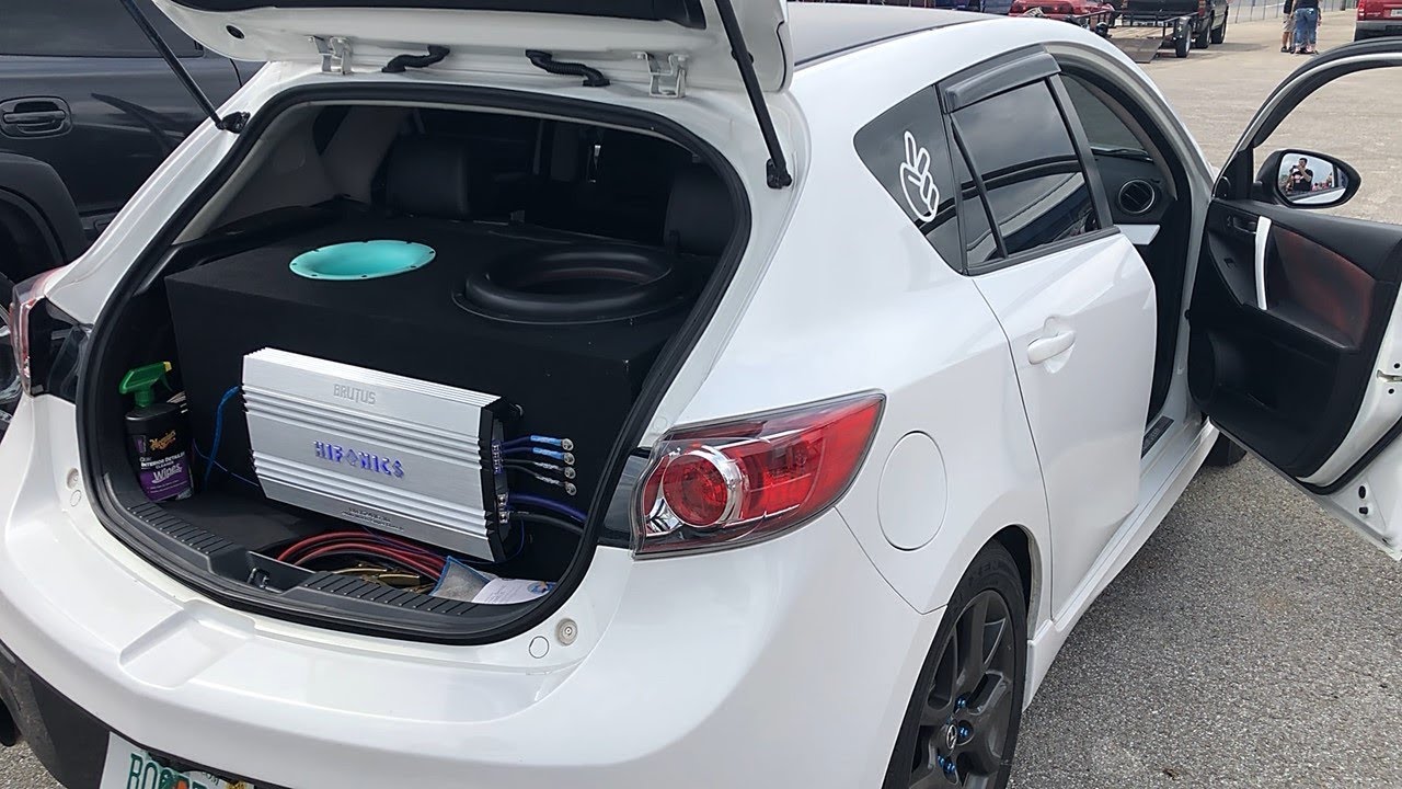 BUDGET CUSTOM SUB TUNED TO 28HZ PLAYING LOWS YouTube