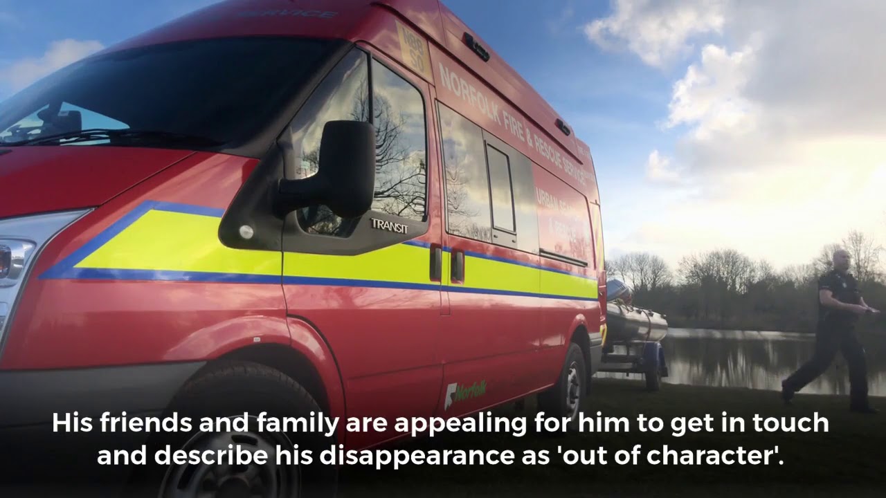 Emergency services search UEA lake