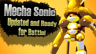 Mecha Sonic Joins Smash