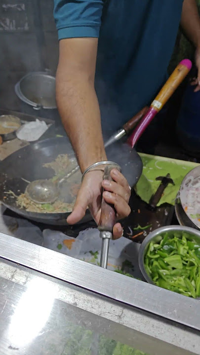 🥵💥Chicken Rice Making in Sengottai #ytshorts #food #shorts #foodie #yt #dinner #chicken #friedrice