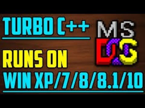 How to install Turbo C/C++ in Microsoft Windows XP/7/8/10 - YouTube