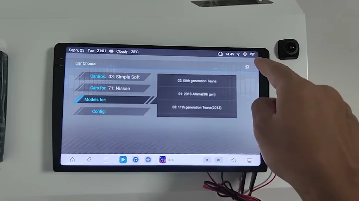 How to set canbus for TS105 TS20 TS10 TS18 Platfrom Andorid Car headunit?