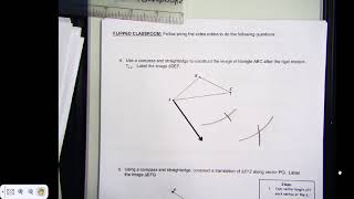 IHS Geometry - Flipped Classroom on Translations