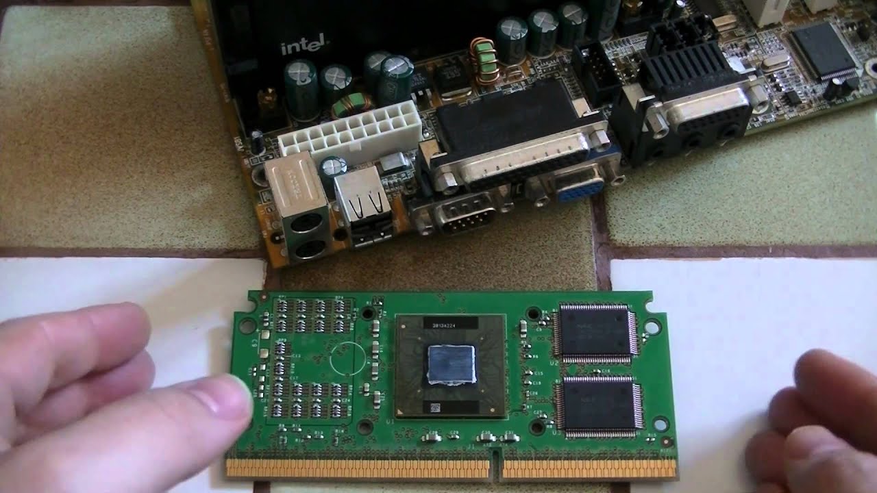 Processeurs en cartouches - Informatique du passé