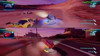 Cars 2 The Video Game Young Professor Z Vs Lightning Mcqueen - Radiator Sprint