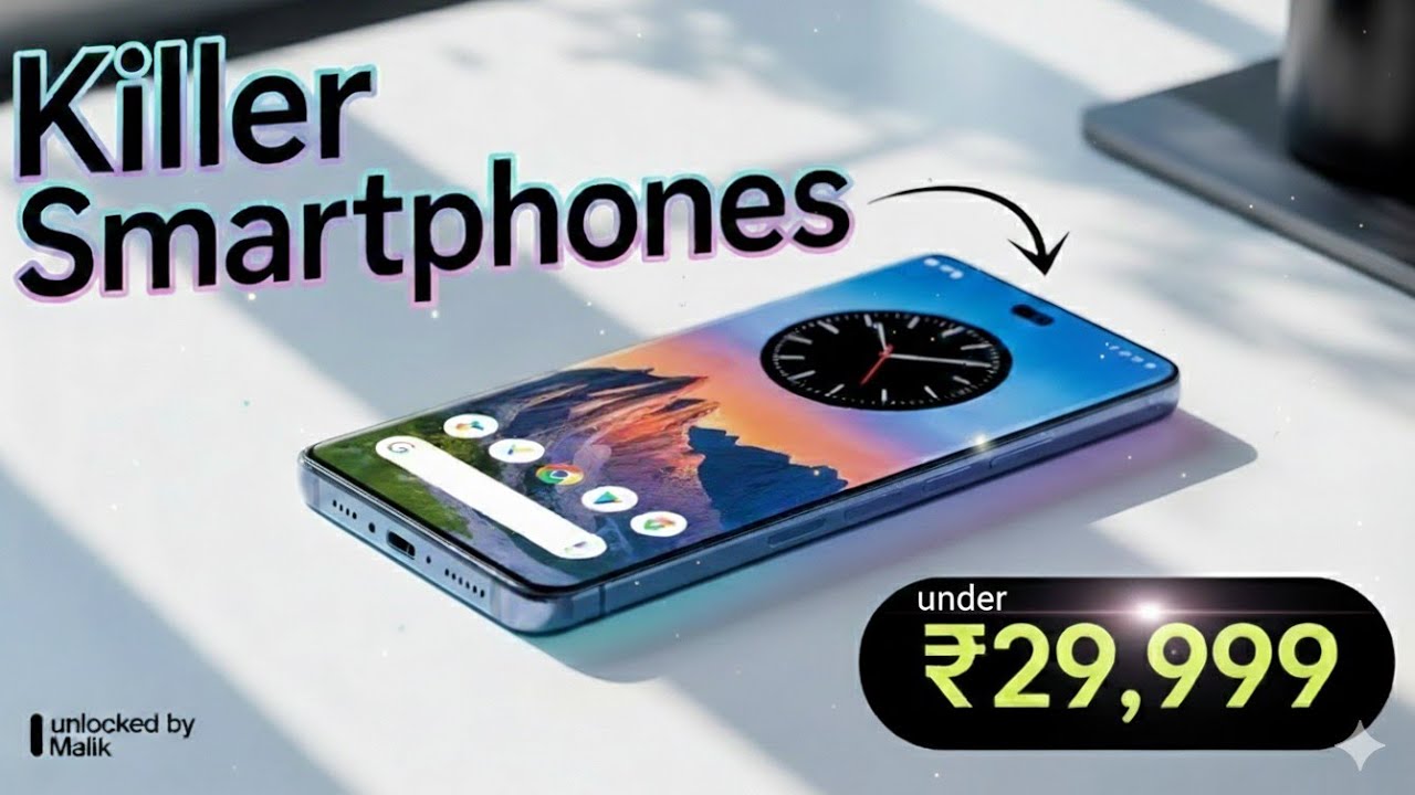 Top 5 AI Phones Under 30000 ⚡ 7000mAh Battery & 3x Zoom!