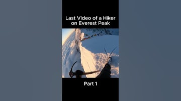 FOUND FOOTAGE: The GoPro of a Missing Everest Hiker (TERRIFYING FOOTAGE)
