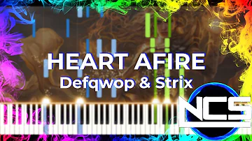 Defqwop - Heart Afire (feat. Strix) Piano Cover [SHEET+MIDI]