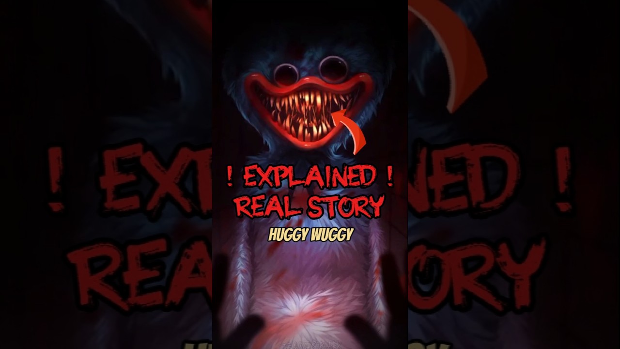 Huggy Wuggy Shocking Backstory‼️🧸🧟‍♂️