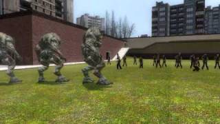 The Gmod Fights: Hellknights VS Zombies