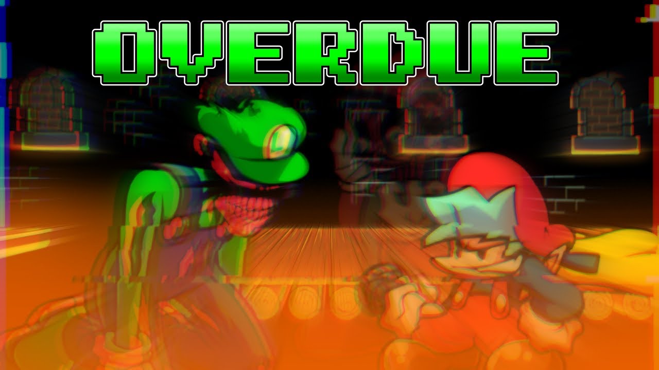 Overdue but IHY Luigi sings it 【FNF cover】