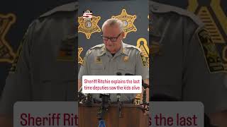 When was the last time deputies saw Justine May's toddlers alive?