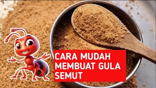 Cara Mudah Membuat Gula Semut, Dijamin Bisa...