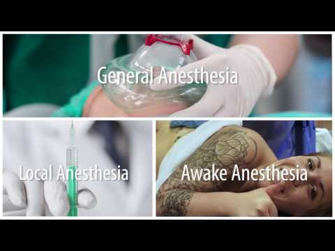 Three Types of Anesthesia Used in Plastic Surgery