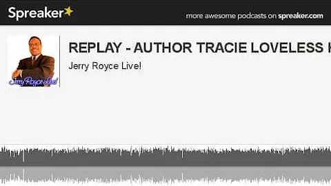 REPLAY - AUTHOR TRACIE LOVELESS HILL (made with Sp...