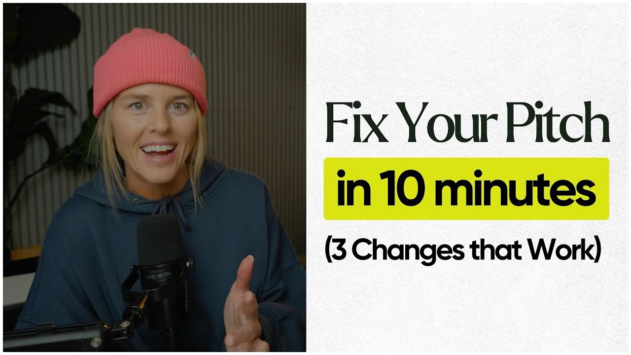 265. How Creatives Can Fix Their Pitch in 10 Minutes (3 Changes That Work)