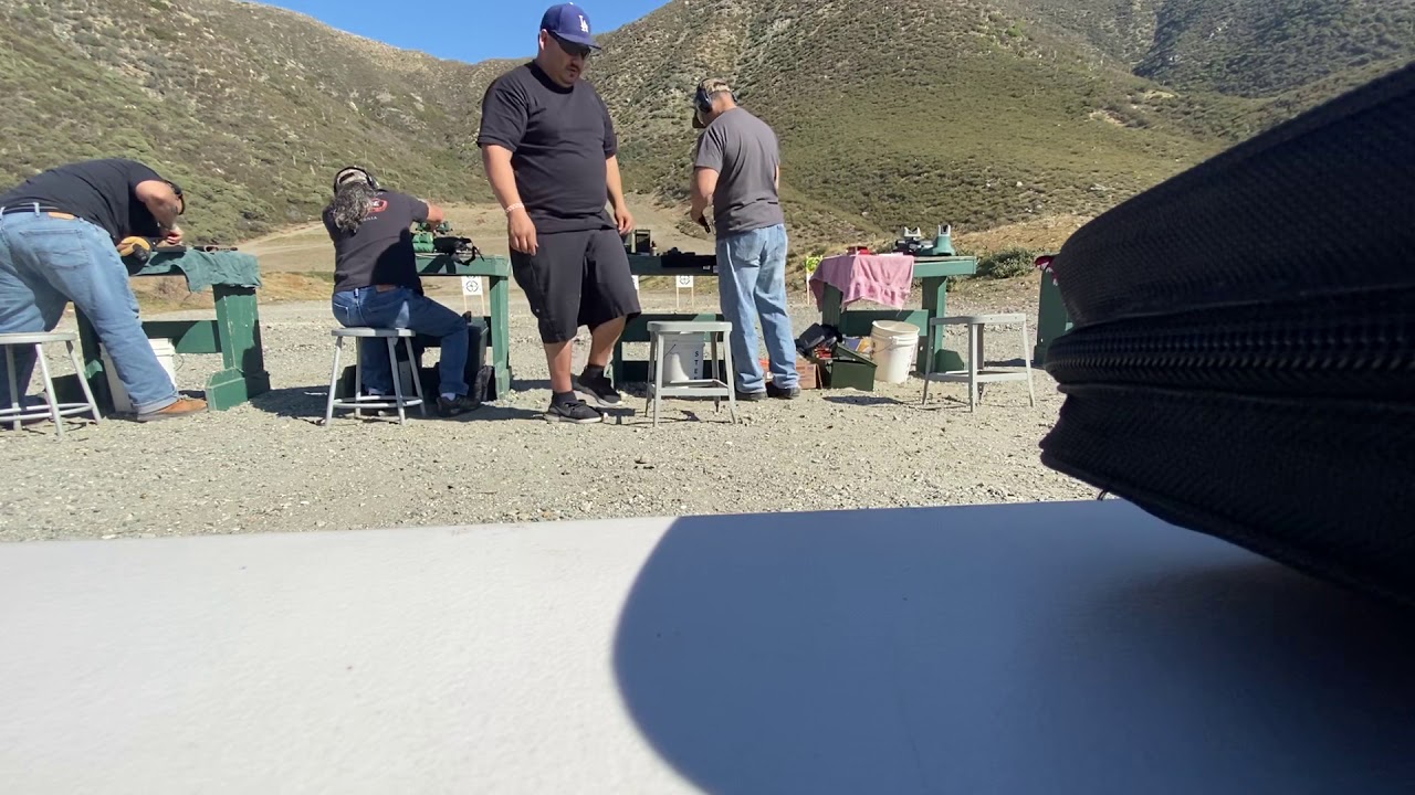 Shooting range Lytle creek YouTube