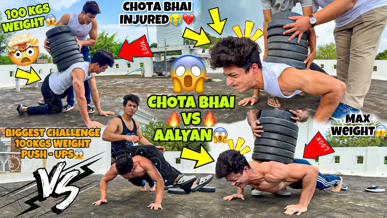 Injured My Brother🥹💔 in Big Challenge | Chota bhai Vs Me😍 Who Will Win ?  My Family vlog