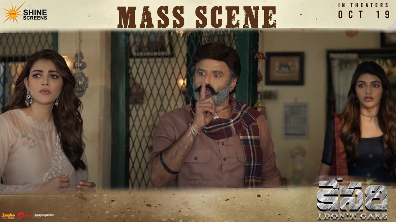 Balakrishna Mass Scene Bhagavanth Kesari 🎥Movie Making -3 | Kajal ...