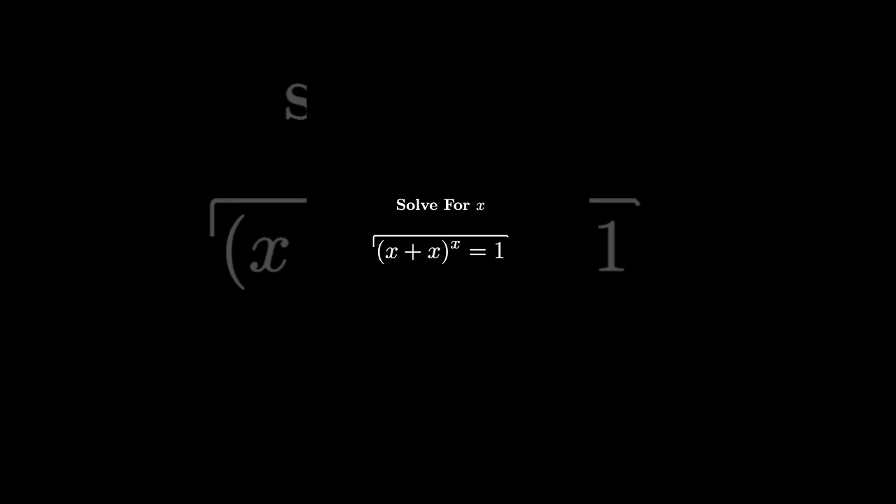 Hardest math problem 