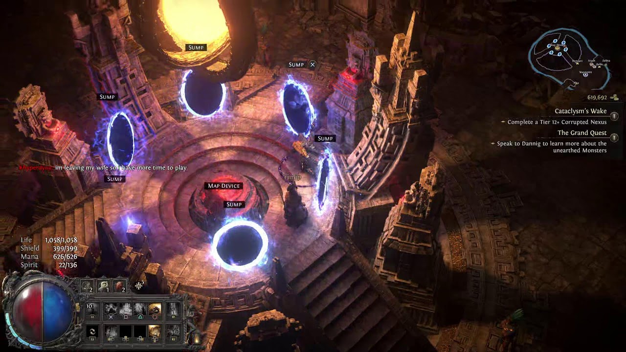 poe2 chronomancer testing ssf'ish gear, orb of storms + lightning bolt