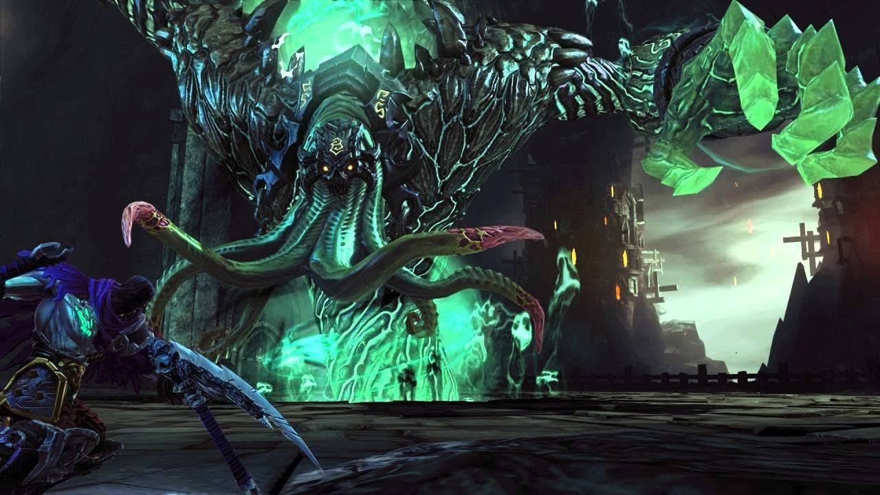 Darksiders II Deathinitive Edition: The Wailing host Boss Fight