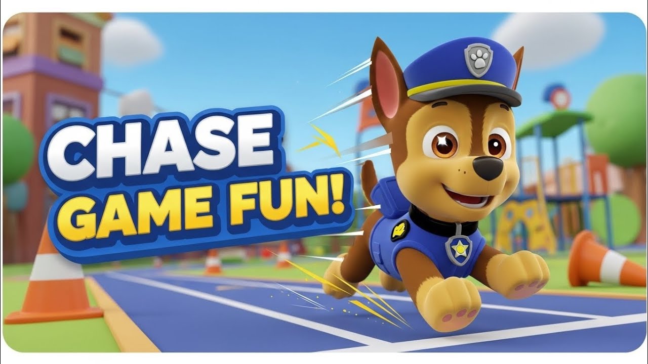 🏃 Paw Patrol Chase Game Song | Kids Action Fun & Running Dance