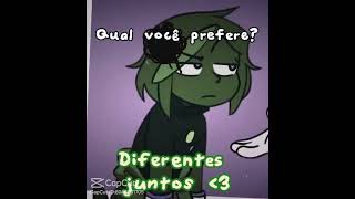 💛 diferentes juntos💚 vs 💓 estranhos 💚