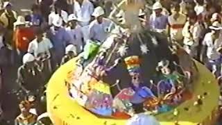 Carnaval de Barranquilla 1989 . Batalla de Flores  Kra 43.