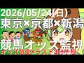 【競馬オッズ変動】東京・京都・新潟競馬オッズ変動リアルタイム監視！締切3分前の競馬予想＆実況【ずんだもん】