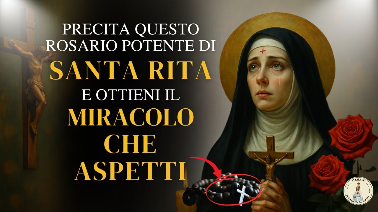 🌟 Rosário di SANTA RITA per miracoli urgenti: Prega e ottieni un ...