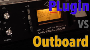 Plugin vs Outboard Gear Pt 2 ll Universal Audio 1176