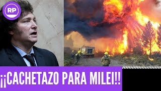 Brigadista Le Llenó La Cara De Dedos A Mieli Tras Los Incendios En Chubut