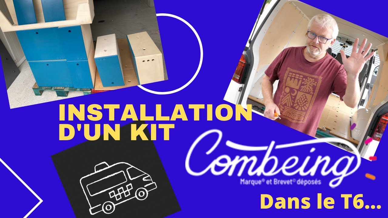 On installe un kit Combeing dans le van (Volkswagen T6.1) !