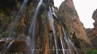 Margon Waterfall, Margoon, Margun, Sepidan, Shiraz, Fars, Iran Travel Guide, آبشار مارگون شیراز فارس