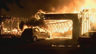 Police: Man ambushes firefighters as they fight blaze